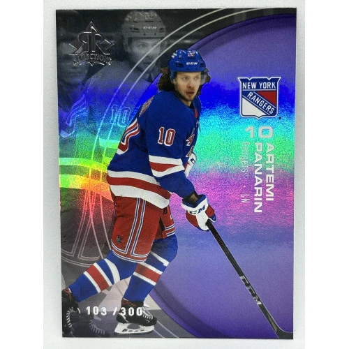 21-22 UD Extended Series ARTEMI PANARIN Triple Dimensions Reflections Amethyst /300 #27 21-22 UD Extended Series ARTEMI PANARIN Triple Dimensions Reflections Amethyst /300 #27