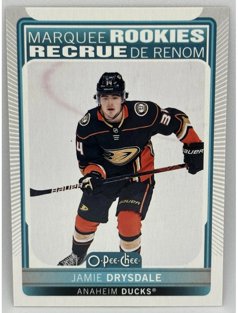 21-22 UD O-Pee-Chee JAMIE DRYSDALE Marquee Rookies #534