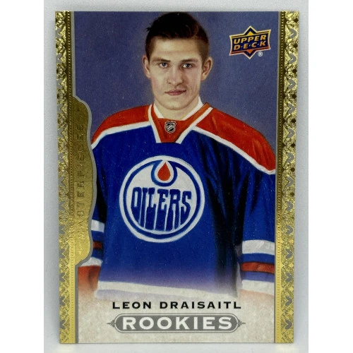 14-15 UD Masterpieces LEON DRAISAITL Rookies #180