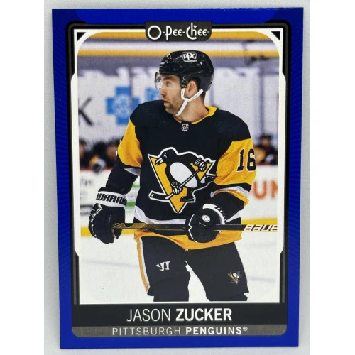 21-22 UD O-Pee-Chee JASON ZUCKER Blue Border #42
