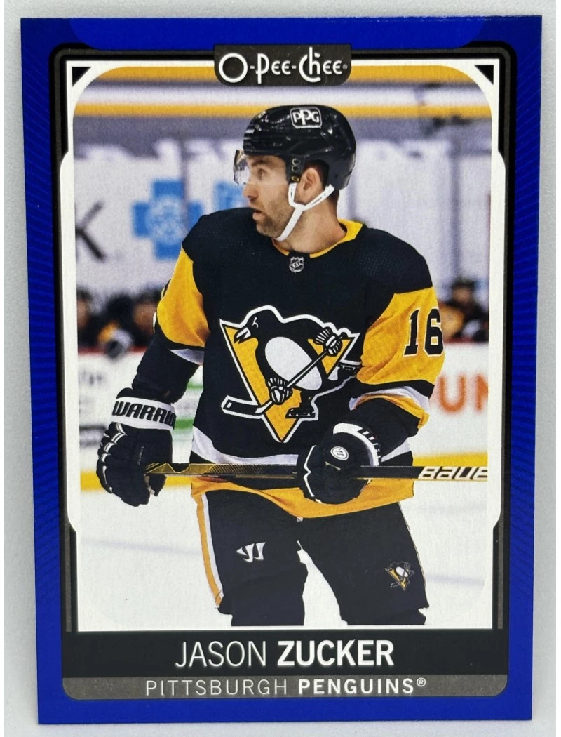21-22 UD O-Pee-Chee JASON ZUCKER Blue Border #42